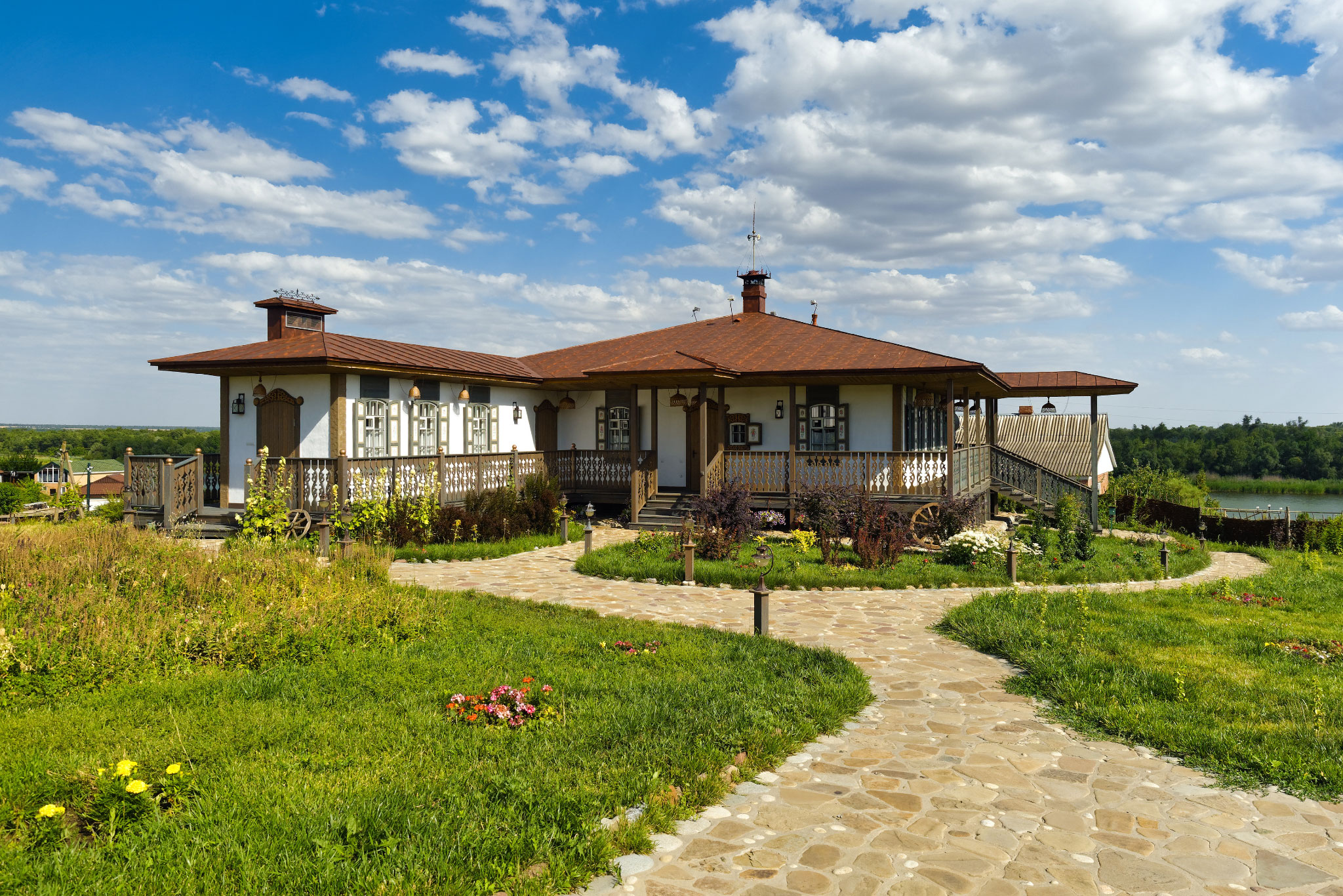 Хутор Старозолотовский. Этнографический музей «Тихий Дон» (Khutor Starozolotovskii. Ethnographic Museum «Quiet Flows the Don»)